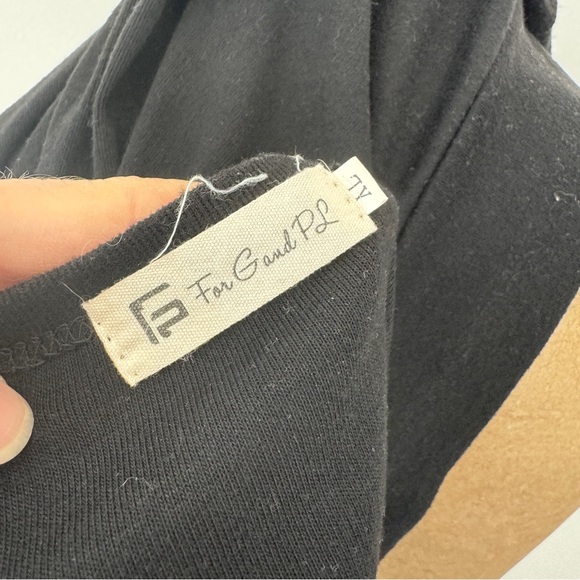 For G and PL Black Hocus Pocus Halloween Witches Long Sleeve Scoop Neck Top XL - Picture 6 of 7